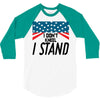 I Don't Kneel 3/4 Sleeve Shirt