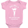 hillbilly hog wrestling champ  funny  comic wrestling redneck Baby Bodysuit