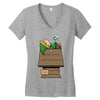 wake up Women's V-Neck T-Shirt