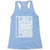 qr composition Racerback Tank