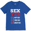 Sex Yes Please V-Neck Tee
