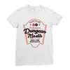 Welcome To My Table Dungeon Master Ladies Fitted T-Shirt