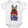 the snuggle is real Baby Bodysuit