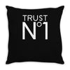 trust no Throw Pillow