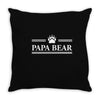 Papa Bear Throw Pillow