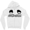 geeks vs nerds Zipper Hoodie