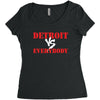 Detroit vs Everbody Women's Triblend Scoop T-shirt