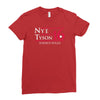 nye tyson '16 science rules Ladies Fitted T-Shirt