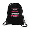 i never dreamed i would be a super cool teacher. but here i am killing Drawstring Bags