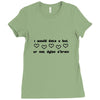 i would date u but u r not dylan o'brien Ladies Fitted T-Shirt