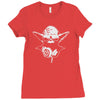 dj yoda Ladies Fitted T-Shirt