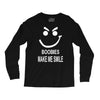 boobies make me smile Long Sleeve Shirts