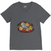cheddar power V-Neck Tee