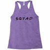 squad friends parody Racerback Tank