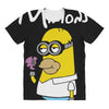 simpsons minion movie parody homer funny All Over Women's T-shirt