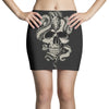 skull snake Mini Skirts