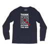 think outside the box Long Sleeve Shirts