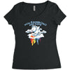 rainblows Women's Triblend Scoop T-shirt