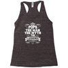 Pops The Man The Myth The Legend Racerback Tank