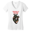 christmas in my heart Women's V-Neck T-Shirt