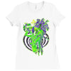 scared straight Ladies Fitted T-Shirt