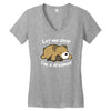 dreamer bear Women's V-Neck T-Shirt