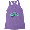 my dad my hero Racerback Tank