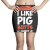 i like pig butts and i cannot lie Mini Skirts