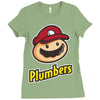 plumbers Ladies Fitted T-Shirt
