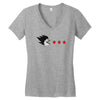 hungry shinigami Women's V-Neck T-Shirt