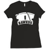 rawkus records Ladies Fitted T-Shirt