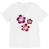 flowers V-Neck Tee