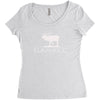 christmas gift elkaholic Women's Triblend Scoop T-shirt