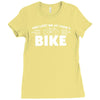 i lost you at i don't bike Ladies Fitted T-Shirt