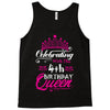 Celebrating With the 4th Birthday Queen Tank Top