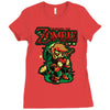 legend of zombies Ladies Fitted T-Shirt