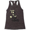 the pen is mightier Racerback Tank