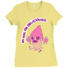 nom nom Ladies Fitted T-Shirt