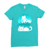 world domination Ladies Fitted T-Shirt