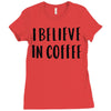 coffee Ladies Fitted T-Shirt