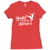ballet like a sport only harder Ladies Fitted T-Shirt