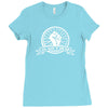 26 ain't dead mens hand screen printed cotton t shirt mtb wheel t shir Ladies Fitted T-Shirt