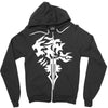 final fantasy 8 squall inspired unisex Zipper Hoodie