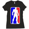 Iron Man NBA Style Ladies Fitted T-Shirt