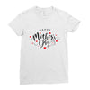 happy day Ladies Fitted T-Shirt