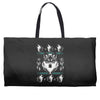 merry wolfmas Weekender Totes