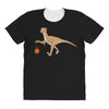 T-Rex Basketball All Over Women's T-shirt