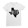 Beto For Senate Texas Map Ladies Fitted T-Shirt