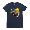 super fighting kart Ladies Fitted T-Shirt