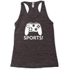 sports video games Racerback Tank